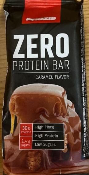 Фото - Zero protein bar caramel Prozis