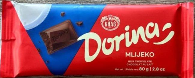 Фото - Батончик з молочного шоколаду Milk Chocolate Dorina Kras