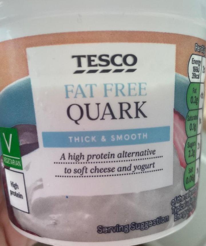 Фото - Fat free quark Tesco