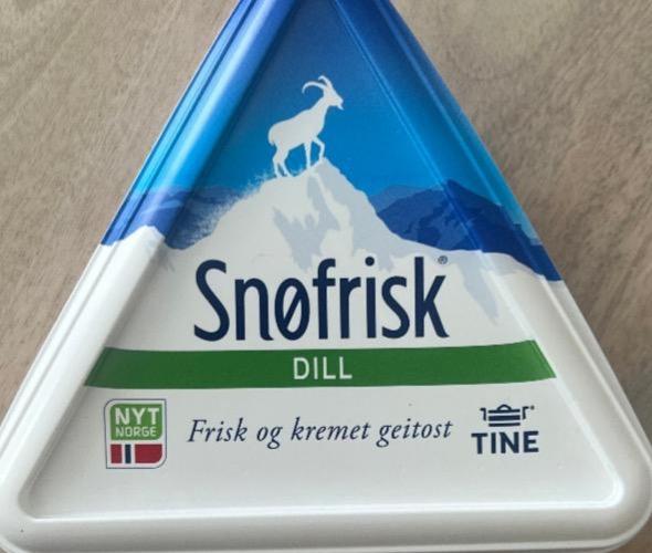 Фото - Snøfrisk dill frisk og kremet geitost Tine