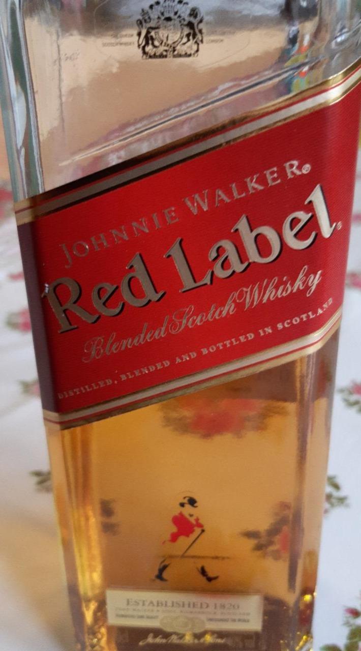 Фото - Віскі 40% Red Label Johnnie Walker