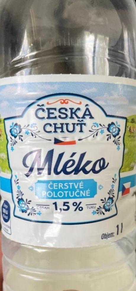 Фото - Čerstvé mléko polotučné 1.5% Česká chuť