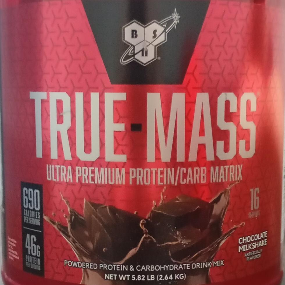 Фото - True Mass Gainer Chocolate Milkshake BSN