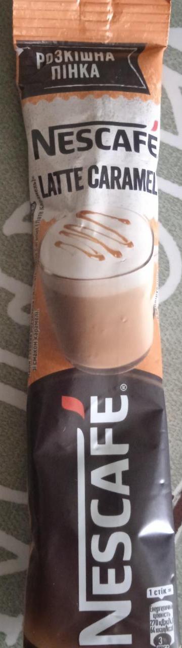 Фото - Напій кавовий розчинний зі смаком карамелі Latte Caramel Nescafe