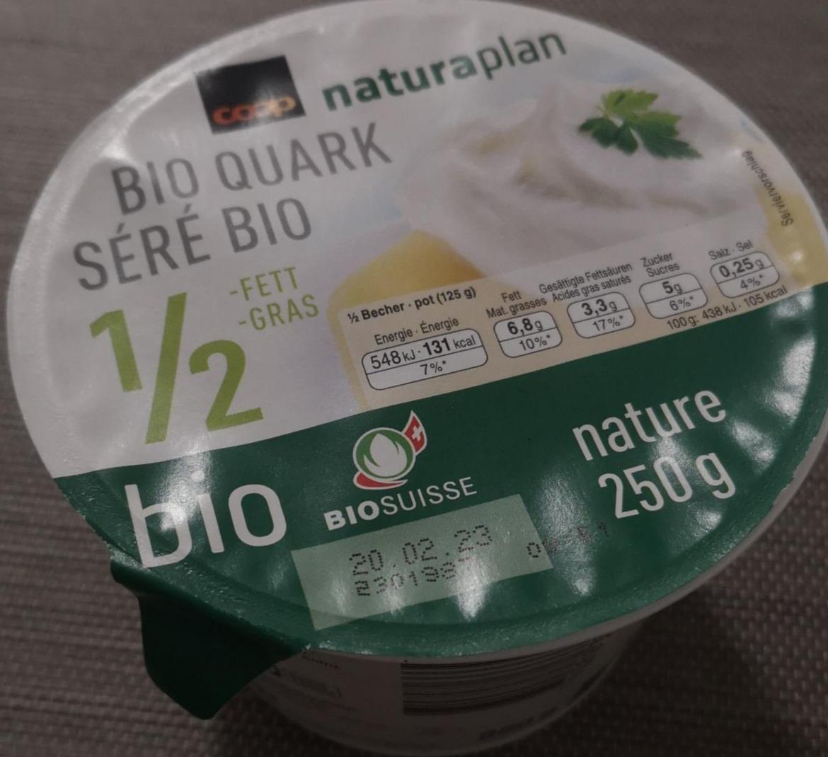 Фото - Сир органічний Quark 1/2 жиру Coop Naturaplan