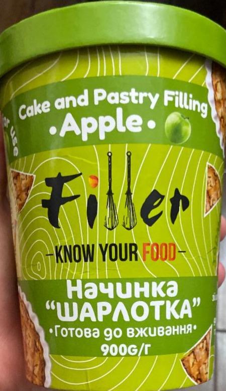 Фото - Начинка яблучна Шарлотка Know Your Food Filler