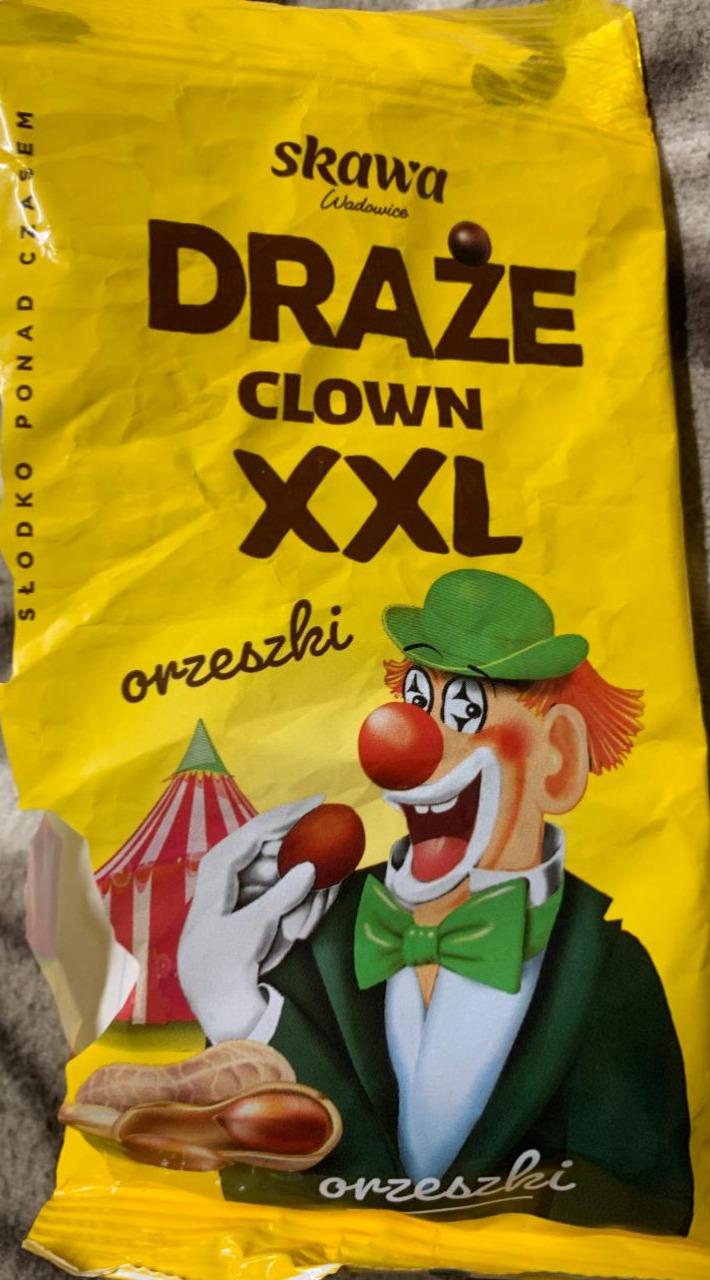 Фото - Draże clown XXL orzeszki Skawa