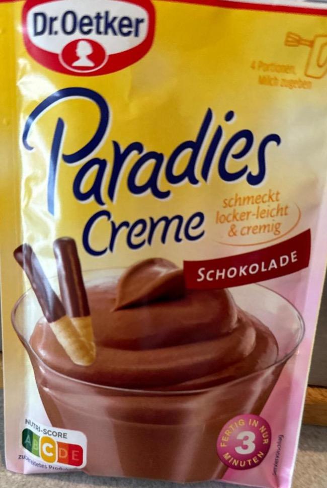 Фото - Paradies creme schokolade Dr.Oetker