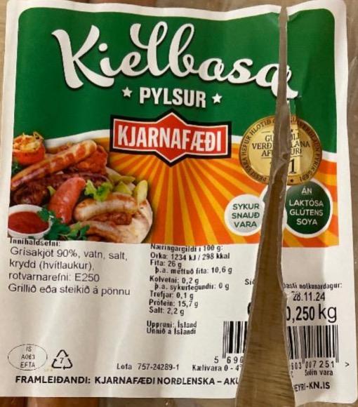 Фото - Kielbasa pylsur Kjarnafaedi