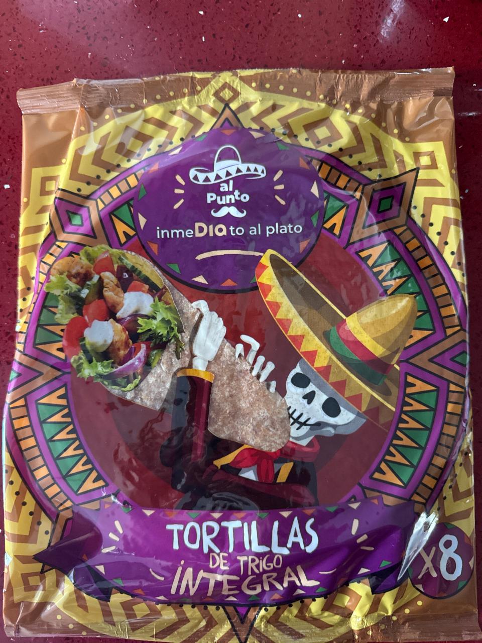 Фото - Tortillas de trigo integral Dia