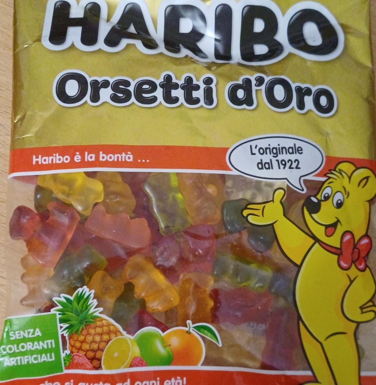 Фото - Жилейні ведмедики orsetti d'Oro Haribo