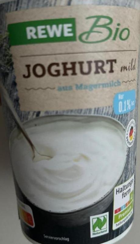 Фото - Joghurt mild 0.1% Rewe Bio