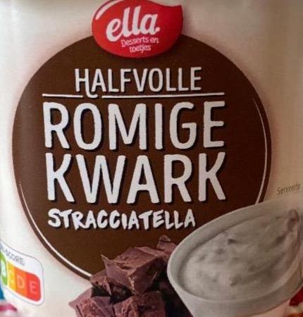 Фото - Halfvolle romige kwark met stracciatella ella