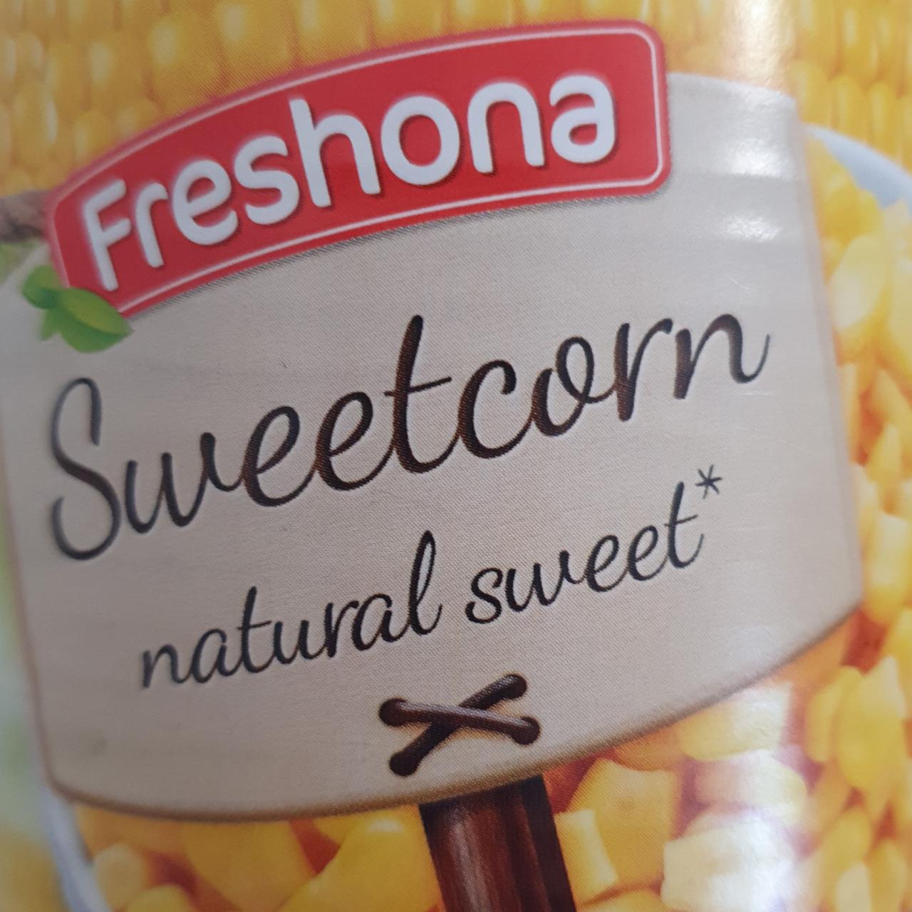 Фото - Sweetcorn natural sweet Freshona