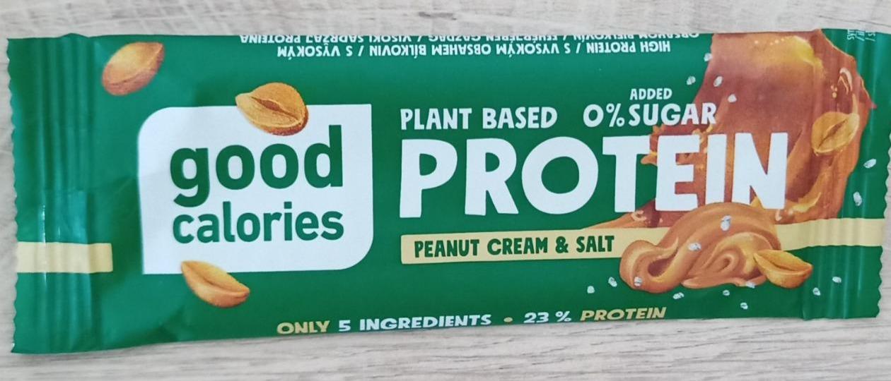 Фото - Plant based protein Peanut cream & Salt Good calories