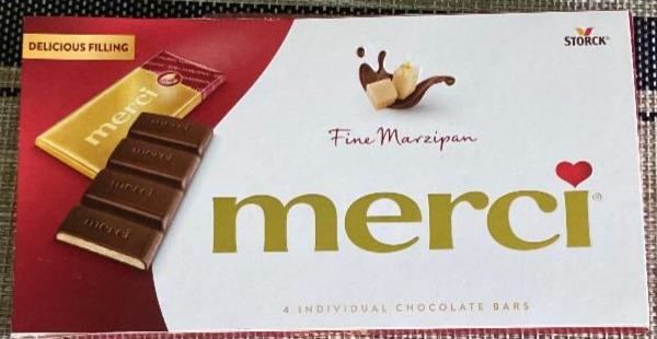 Фото - Merci Fine Marzipan Chocolate Storck